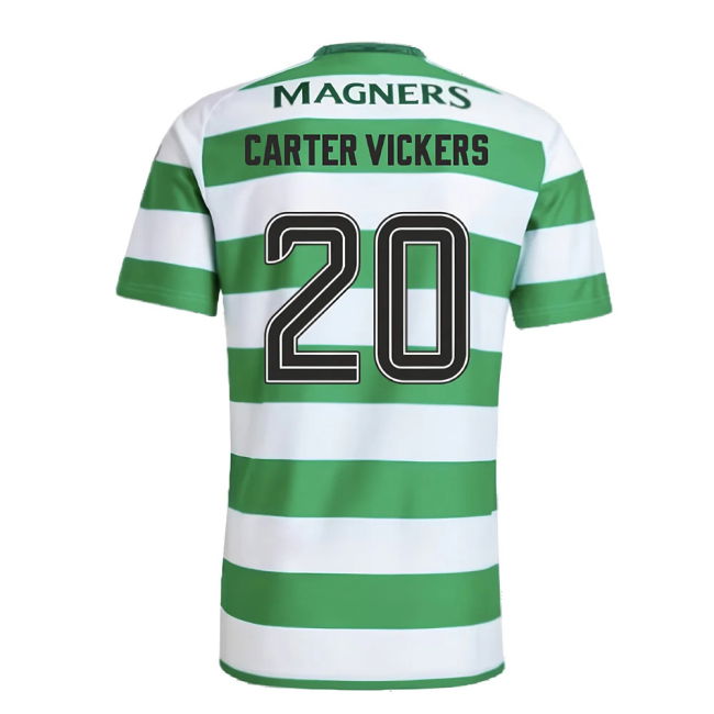 2024-2025 Celtic Home Shirt (Carter Vickers 20)