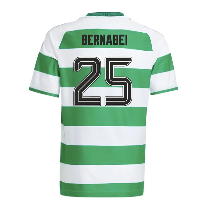 2024-2025 Celtic Home Shirt (Kids) (Bernabei 25)