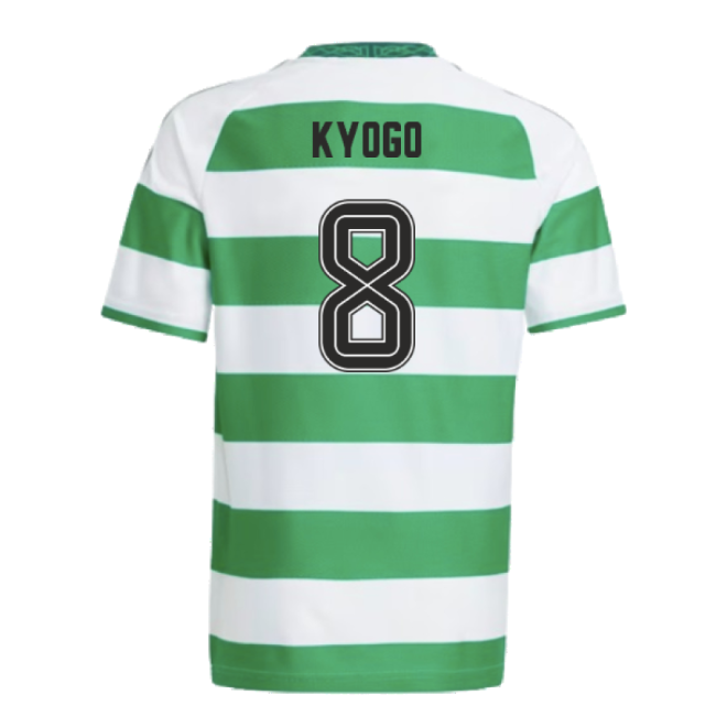 2024-2025 Celtic Home Shirt (Kids) (Kyogo 8)