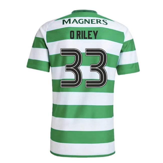 2024-2025 Celtic Home Shirt (O Riley 33)