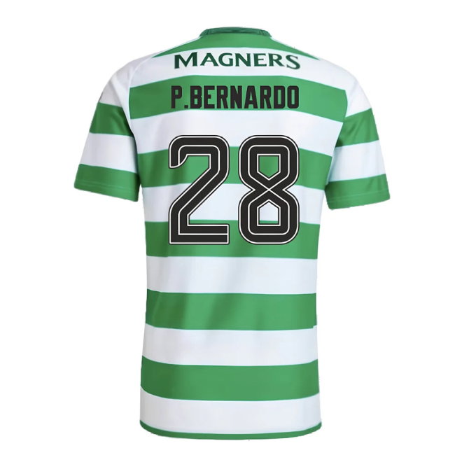 2024-2025 Celtic Home Shirt (P.Bernardo 28)