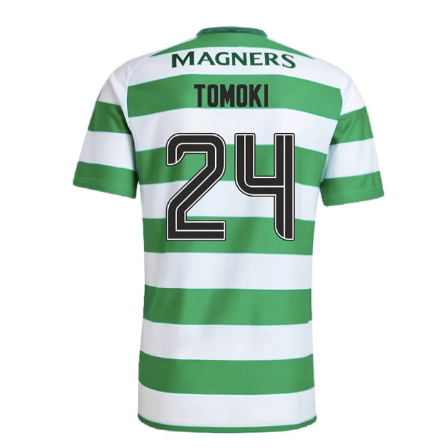 2024-2025 Celtic Home Shirt (Tomoki 24)