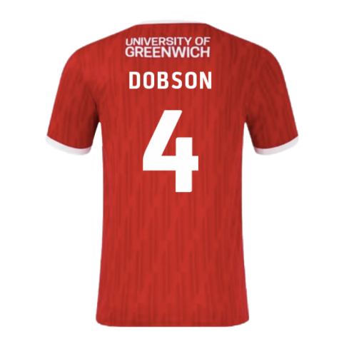2024-2025 Charlton Athletic Home Shirt (Dobson 4)