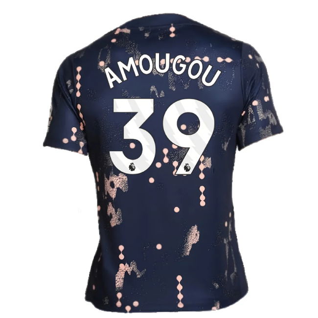 2024-2025 Chelsea Academy Pro Pre-Match Shirt (Obsidian) (Amougou 39)