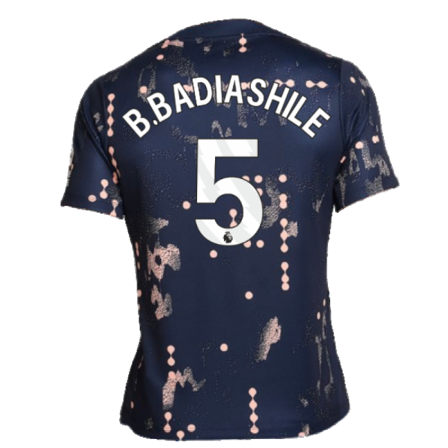 2024-2025 Chelsea Academy Pro Pre-Match Shirt (Obsidian) (B.Badiashile 5)