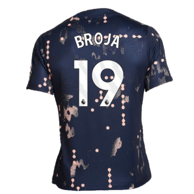 2024-2025 Chelsea Academy Pro Pre-Match Shirt (Obsidian) (Broja 19)