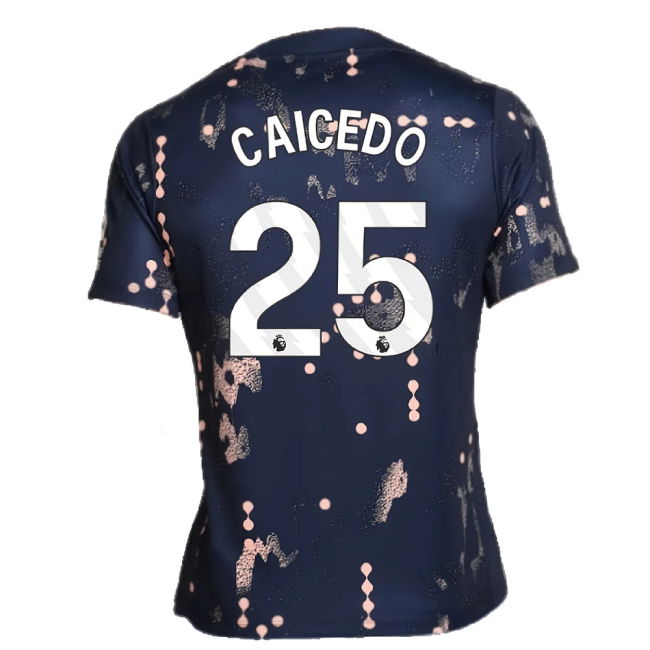 2024-2025 Chelsea Academy Pro Pre-Match Shirt (Obsidian) (Caicedo 25)