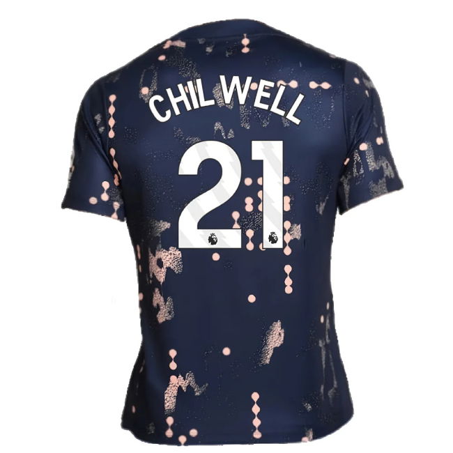 2024-2025 Chelsea Academy Pro Pre-Match Shirt (Obsidian) (Chilwell 21)