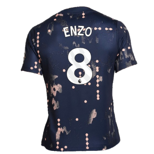2024-2025 Chelsea Academy Pro Pre-Match Shirt (Obsidian) (Enzo 8)