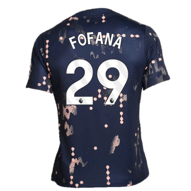 2024-2025 Chelsea Academy Pro Pre-Match Shirt (Obsidian) (Fofana 29)