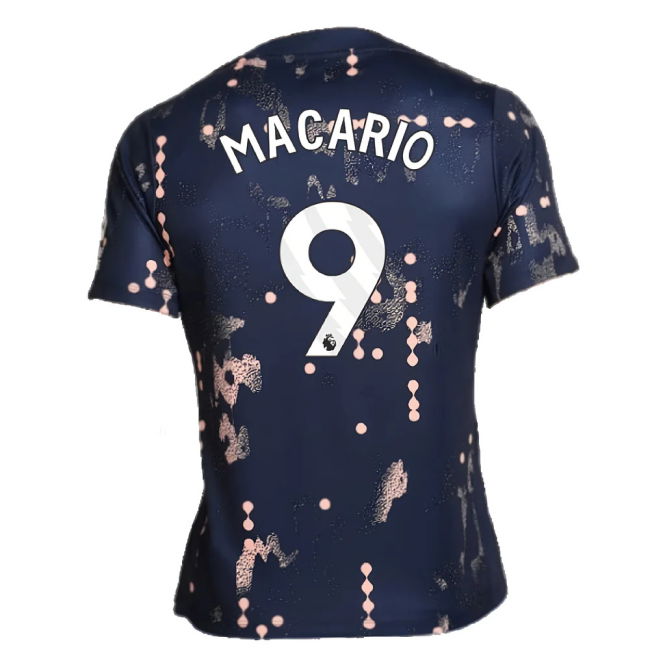 2024-2025 Chelsea Academy Pro Pre-Match Shirt (Obsidian) (Macario 9)