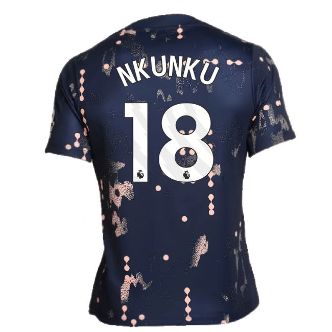 2024-2025 Chelsea Academy Pro Pre-Match Shirt (Obsidian) (Nkunku 18)