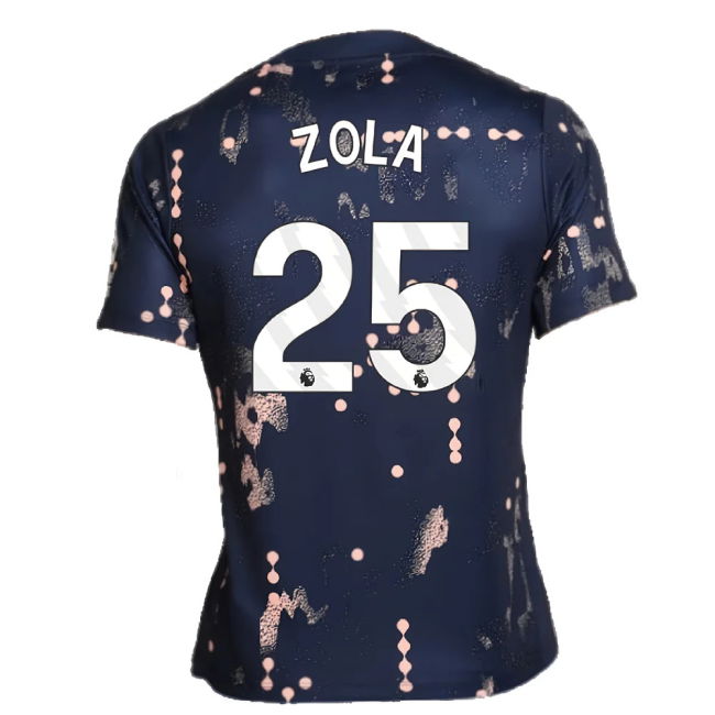 2024-2025 Chelsea Academy Pro Pre-Match Shirt (Obsidian) (Zola 25)