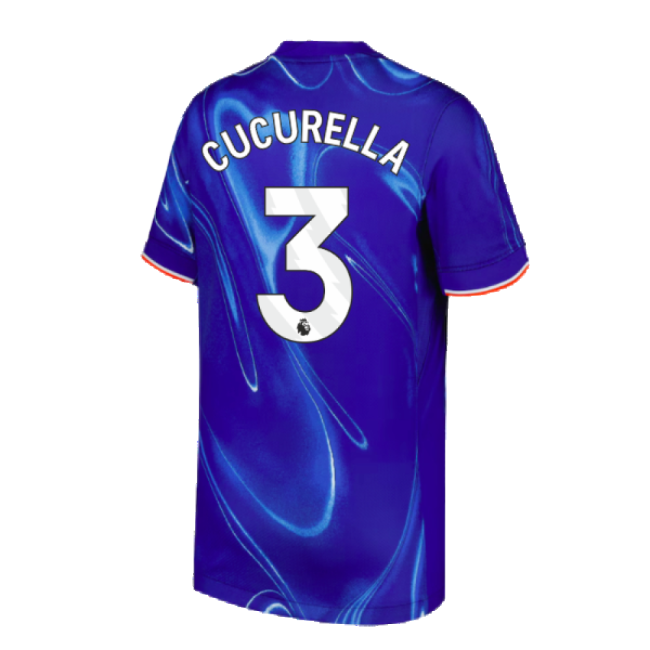 2024-2025 Chelsea Home Shirt (Kids) (Cucurella 3)