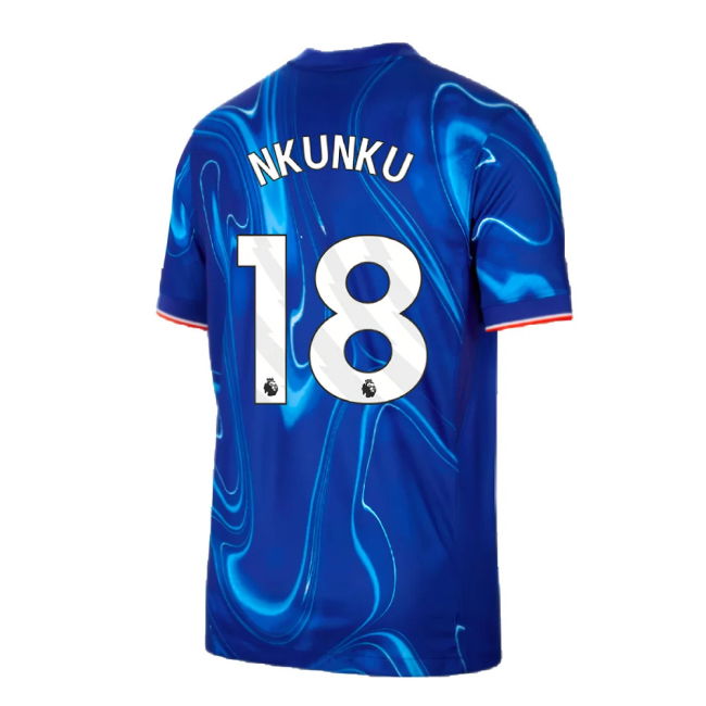 2024-2025 Chelsea Home Shirt (Nkunku 18)