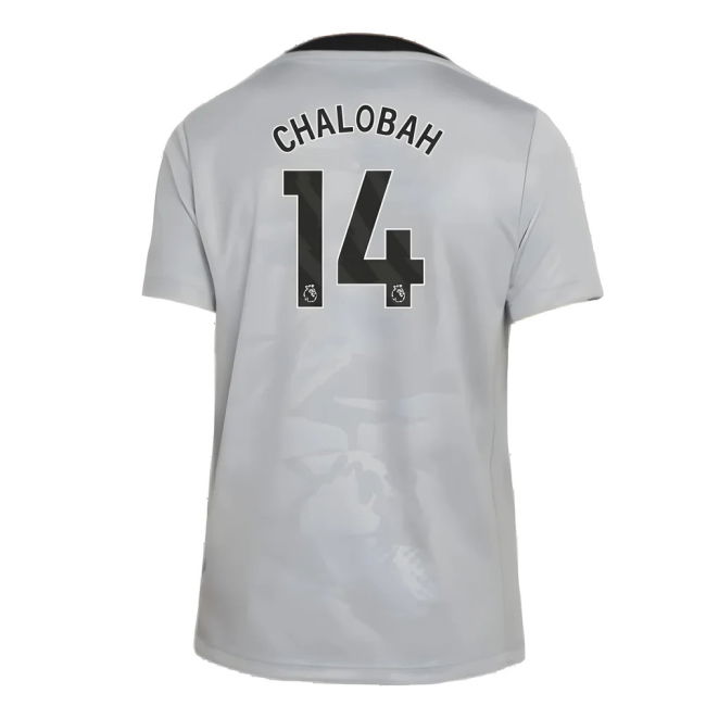 2024-2025 Chelsea Third Academy Pre-Match Shirt (Grey) - Kids (Chalobah 14)