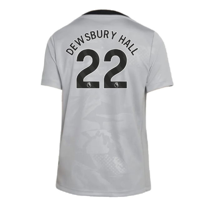 2024-2025 Chelsea Third Academy Pre-Match Shirt (Grey) - Kids (Dewsbury Hall 22)