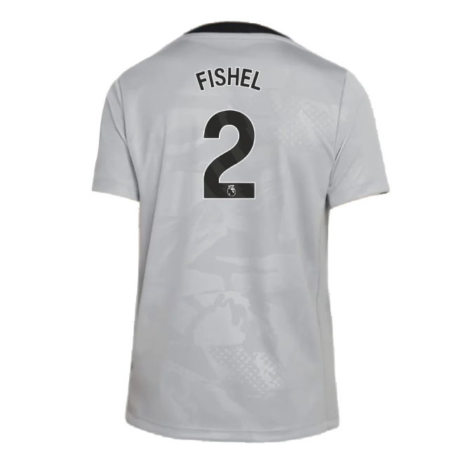 2024-2025 Chelsea Third Academy Pre-Match Shirt (Grey) - Kids (Fishel 2)
