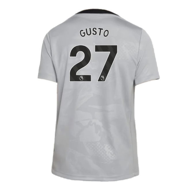 2024-2025 Chelsea Third Academy Pre-Match Shirt (Grey) - Kids (Gusto 27)