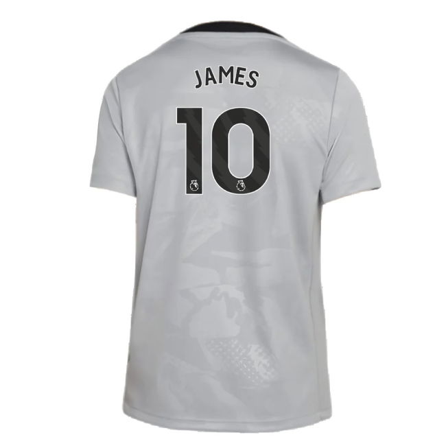 2024-2025 Chelsea Third Academy Pre-Match Shirt (Grey) - Kids (James 10)