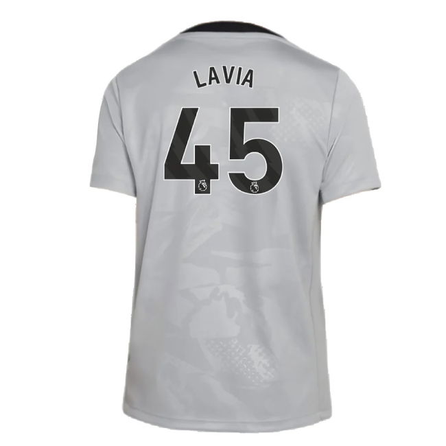 2024-2025 Chelsea Third Academy Pre-Match Shirt (Grey) - Kids (Lavia 45)