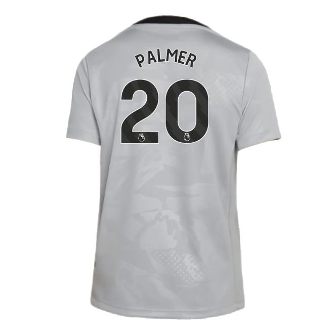 2024-2025 Chelsea Third Academy Pre-Match Shirt (Grey) - Kids (Palmer 20)