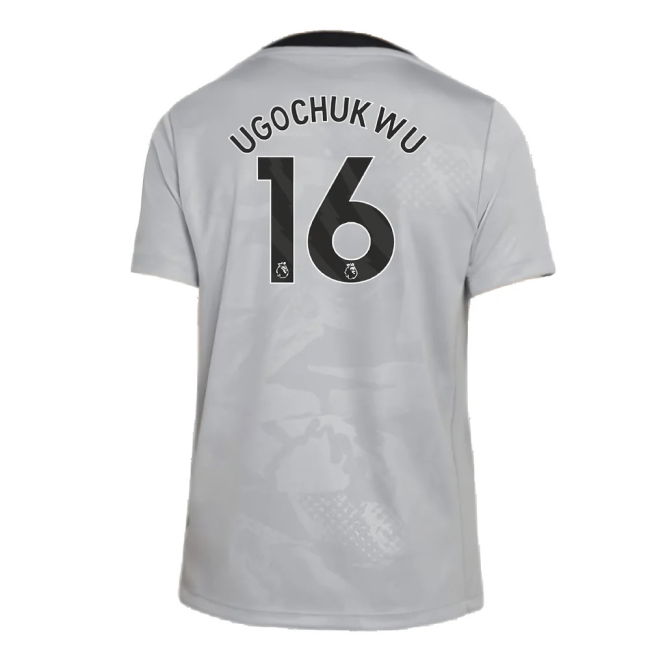 2024-2025 Chelsea Third Academy Pre-Match Shirt (Grey) - Kids (Ugochukwu 16)