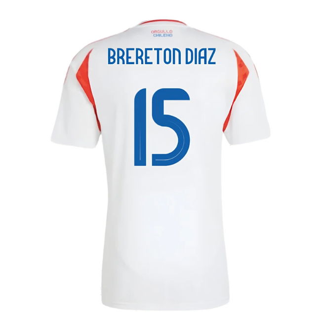 2024-2025 Chile Away Shirt (BRERETON DIAZ 15)