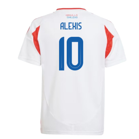 2024-2025 Chile Away Shirt (Kids) (ALEXIS 10)