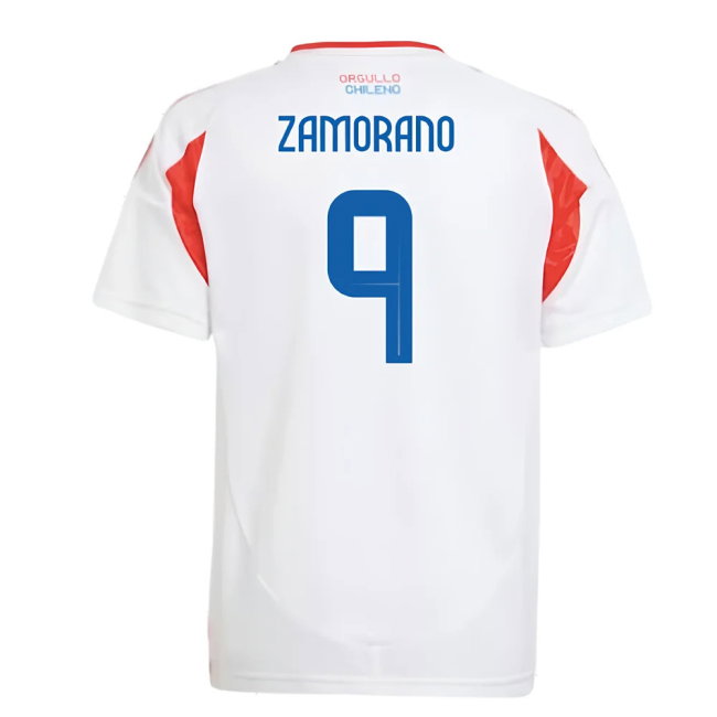 2024-2025 Chile Away Shirt (Kids) (ZAMORANO 9)