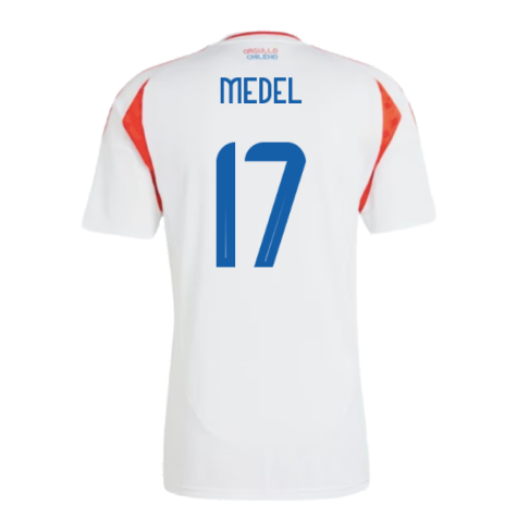 2024-2025 Chile Away Shirt (MEDEL 17)