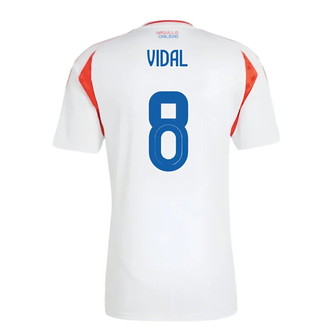 2024-2025 Chile Away Shirt (VIDAL 8)
