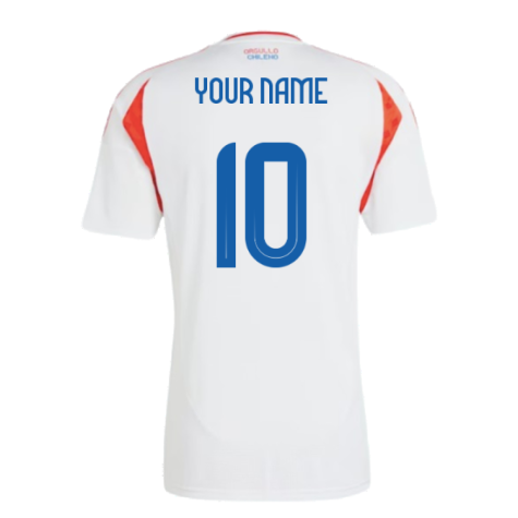 2024-2025 Chile Away Shirt (Your Name)