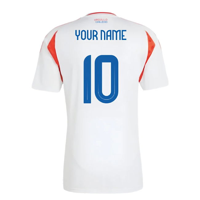 2024-2025 Chile Away Shirt (Your Name)