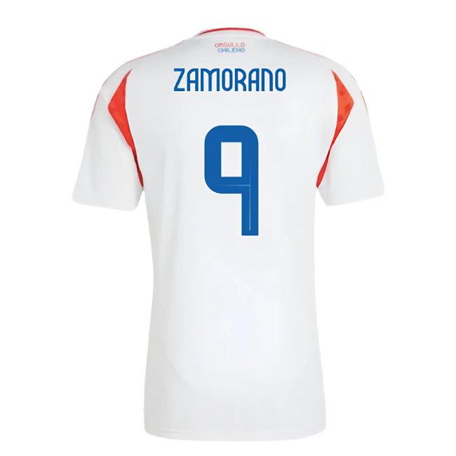 2024-2025 Chile Away Shirt (ZAMORANO 9)