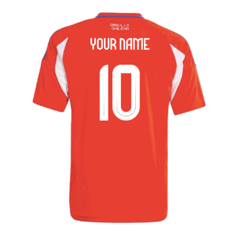 2024-2025 Chile Home Shirt (Kids) (Your Name)