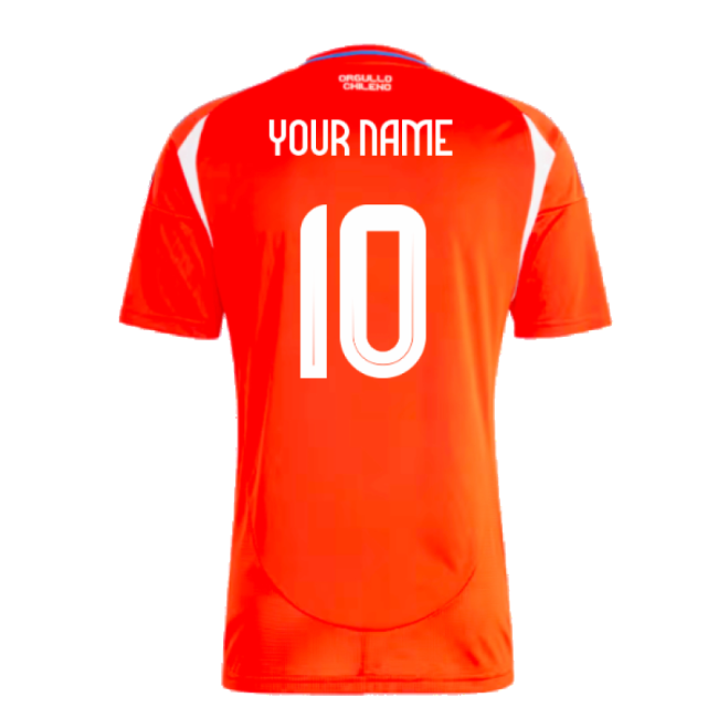 2024-2025 Chile Home Shirt (Your Name)