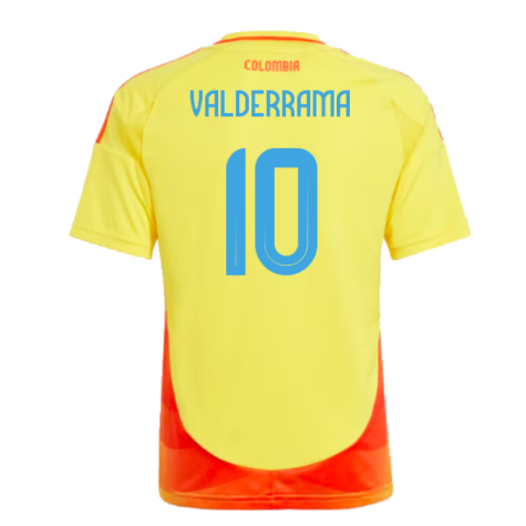 2024-2025 Colombia Home Shirt (Kids) (VALDERRAMA 10)