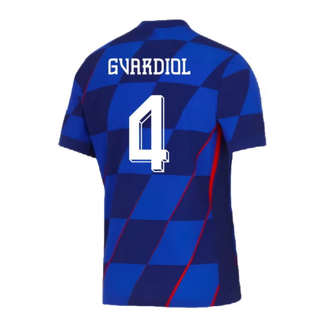 2024-2025 Croatia Away Shirt (Gvardiol 4)