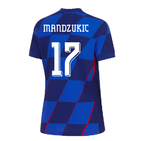 2024-2025 Croatia Away Shirt (Womens) (Mandzukic 17)