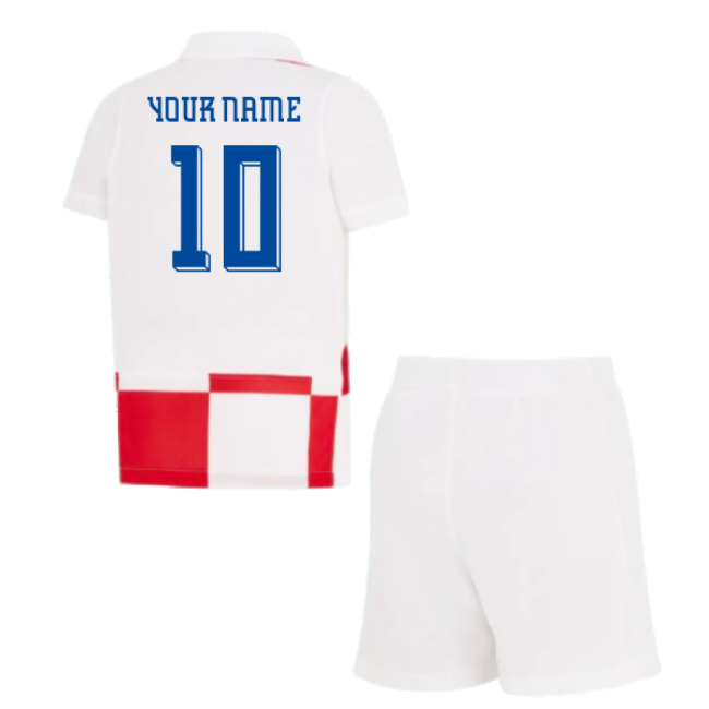 2024-2025 Croatia Home Mini Kit (Your Name)