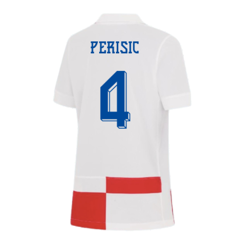 2024-2025 Croatia Home Shirt (Kids) (Perisic 4)