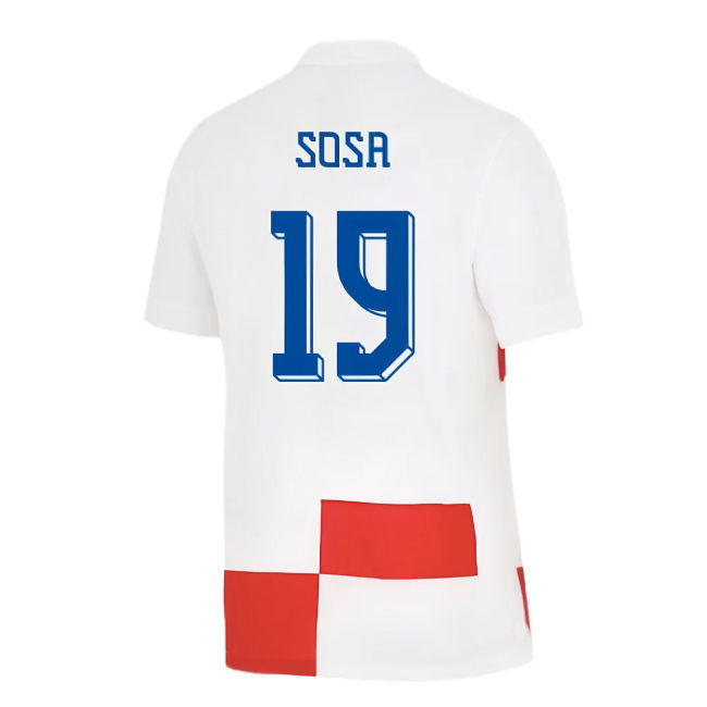 2024-2025 Croatia Home Shirt (Sosa 19)