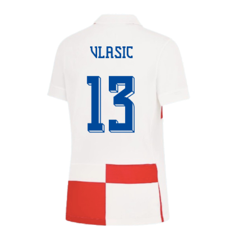 2024-2025 Croatia Home Shirt (Womens) (Vlasic 13)