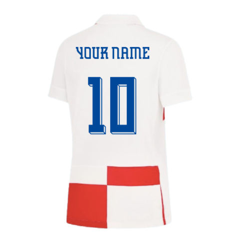 2024-2025 Croatia Home Shirt (Womens) (Your Name)