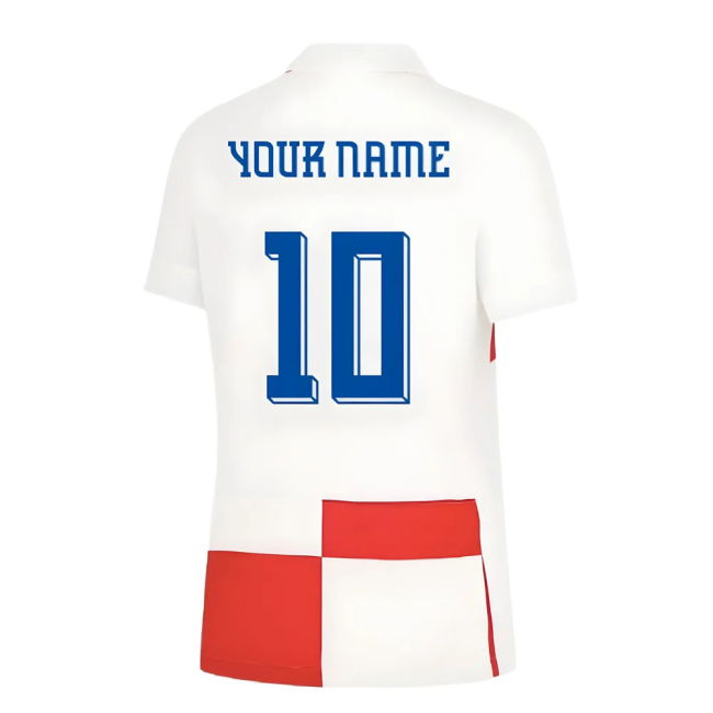 2024-2025 Croatia Home Shirt (Womens) (Your Name)
