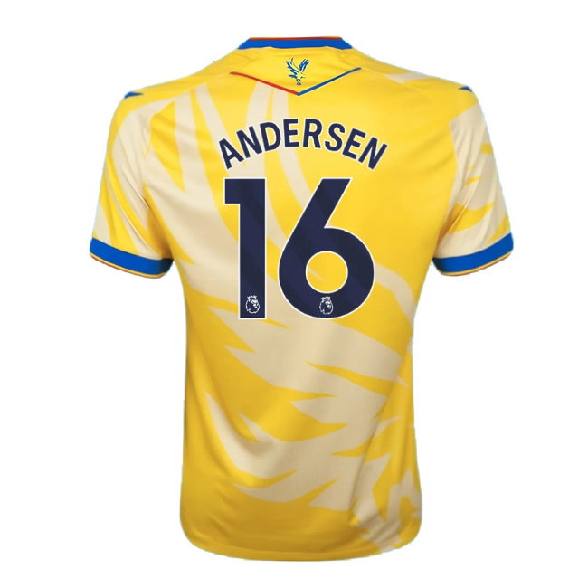2024-2025 Crystal Palace Away Shirt (Andersen 16)