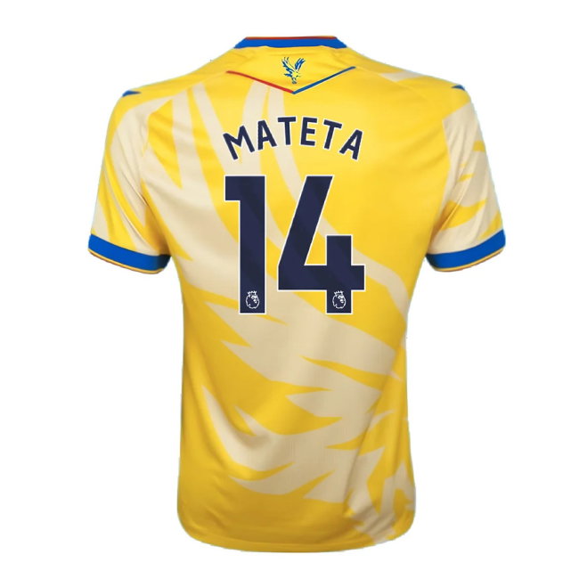 2024-2025 Crystal Palace Away Shirt (Mateta 14)