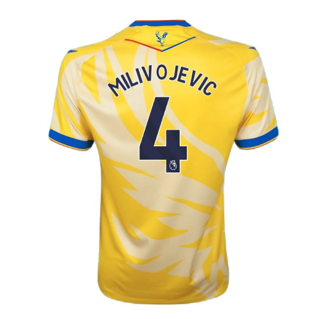 2024-2025 Crystal Palace Away Shirt (Milivojevic 4)