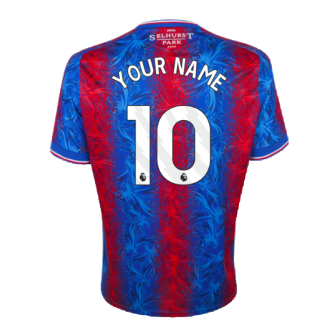 2024-2025 Crystal Palace Home Shirt (Your Name)